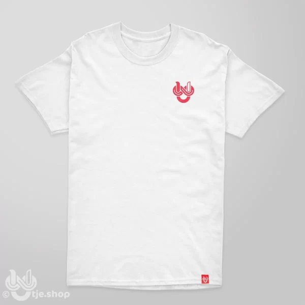 T-shirt Infinity U'tje - white/red - Afbeelding 2