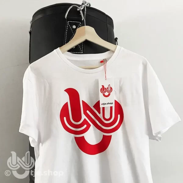 T-shirt Infinity U'tje - white/red - Afbeelding 4