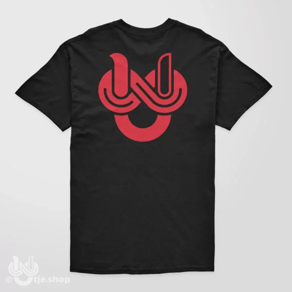 +Size T-shirt Infinity U’tje – red/back - Afbeelding 2