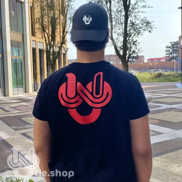 T-shirt Infinity U'tje - red/back
