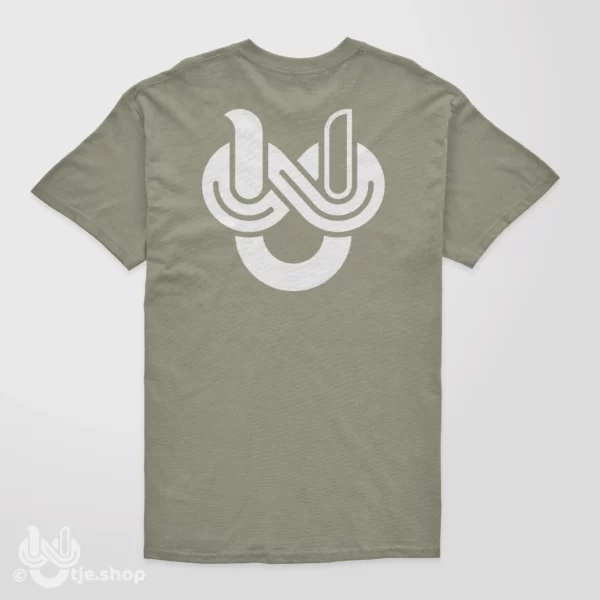 +Size T-shirt Infinity U’tje – white/back - Afbeelding 5