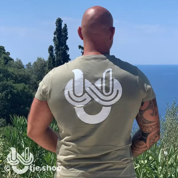 T-shirt Infinity U'tje - white/back