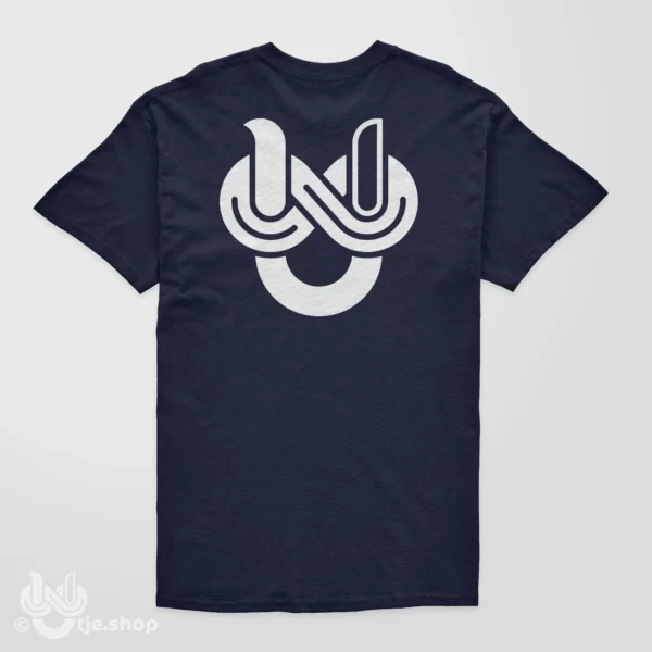 +Size T-shirt Infinity U’tje – white/back - Afbeelding 4