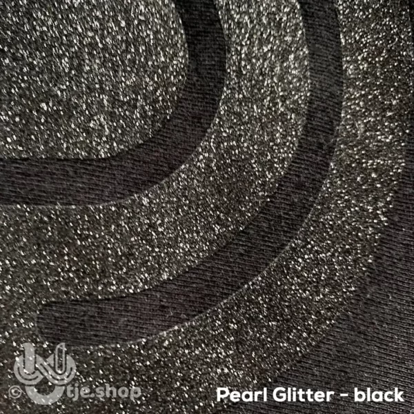 T-shirt Infinity U'tje - Pearl Glitter - black - borst - Afbeelding 2