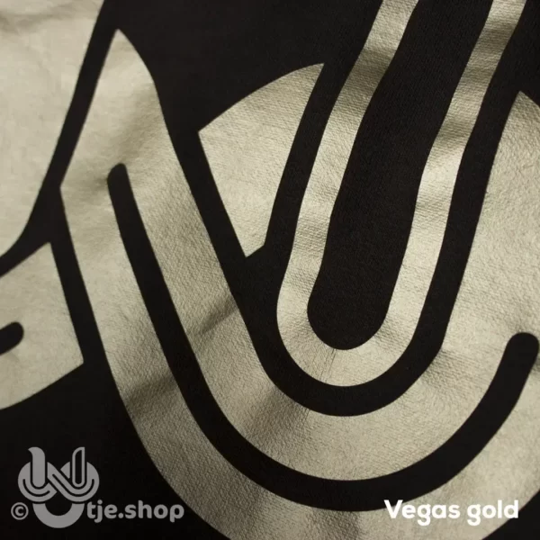 T-shirt Infinity U'tje - Vegas gold / rug - Afbeelding 2