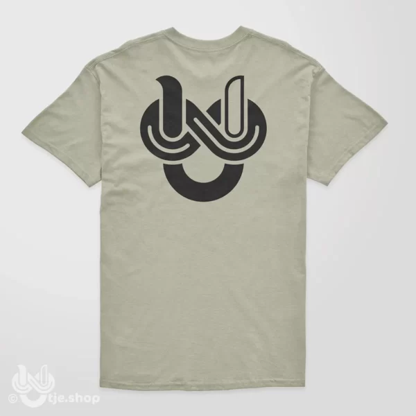 T-shirt Infinity U’tje – black / rug - Afbeelding 3