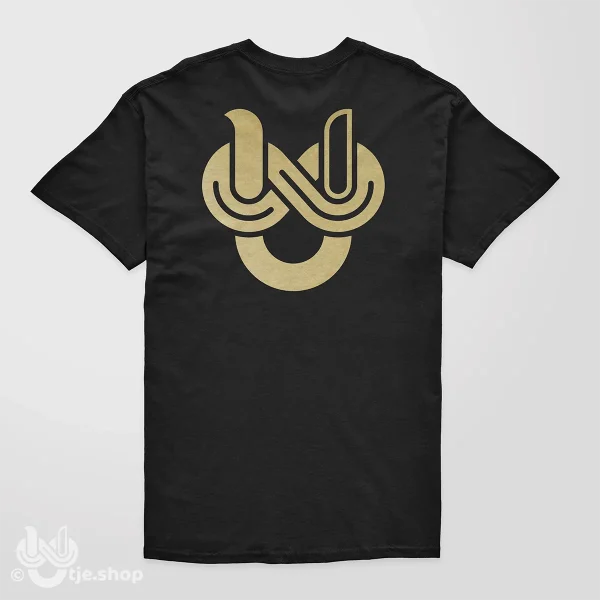 T-shirt Infinity U'tje - Vegas gold / rug
