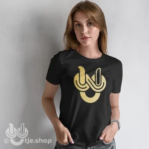 T-shirt Infinity U'tje - Vegas gold