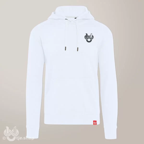 Hoodie Infinity U’tje – white/black - Afbeelding 2