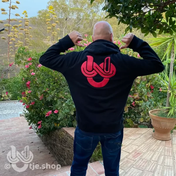 Hoodie Infinity U’tje – red/back