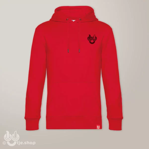 Hoodie Infinity U’tje – red/black - Afbeelding 2