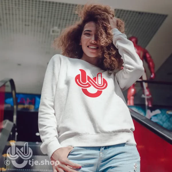 Sweater Infinity U’tje – red/front