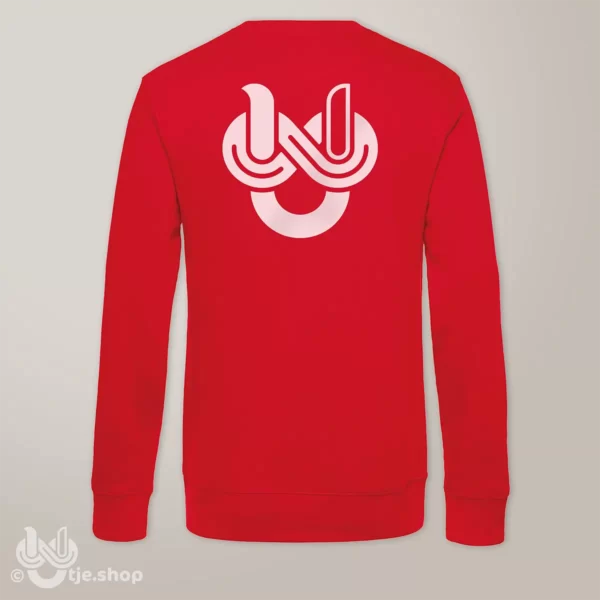 Sweater Infinity U’tje – red/white - Afbeelding 2