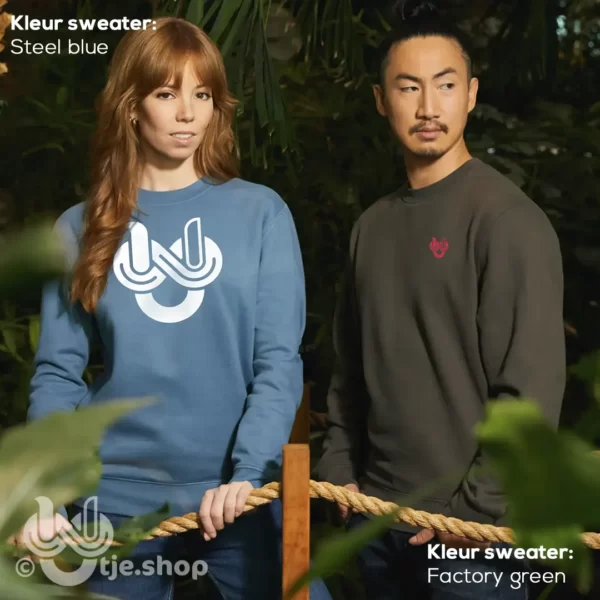 Sweater Infinity U’tje – white/front