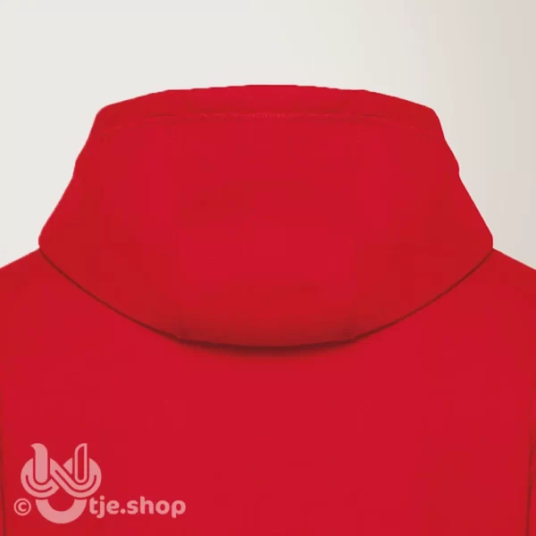 Hoodie Infinity U’tje – red/black - Afbeelding 4