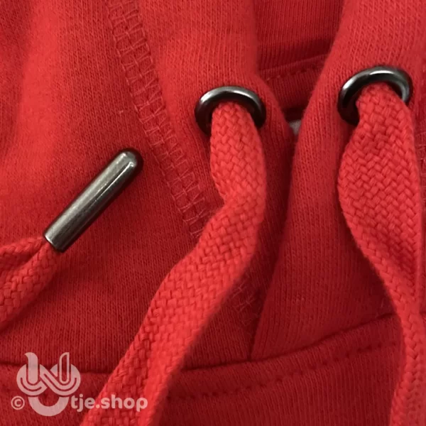 Hoodie Infinity U’tje – red/black - Afbeelding 3