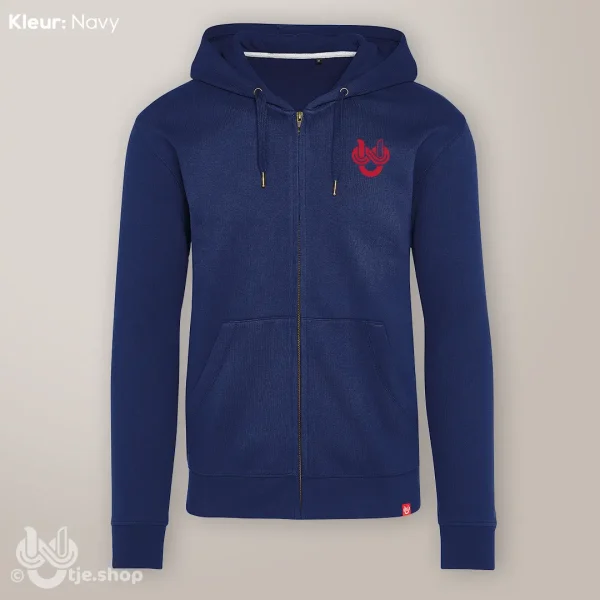 Zipped Hoodie Infinity U’tje – Rood - Afbeelding 3