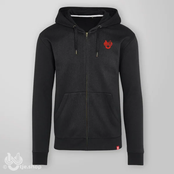 Zipped Hoodie Infinity U’tje – Rood - Afbeelding 2