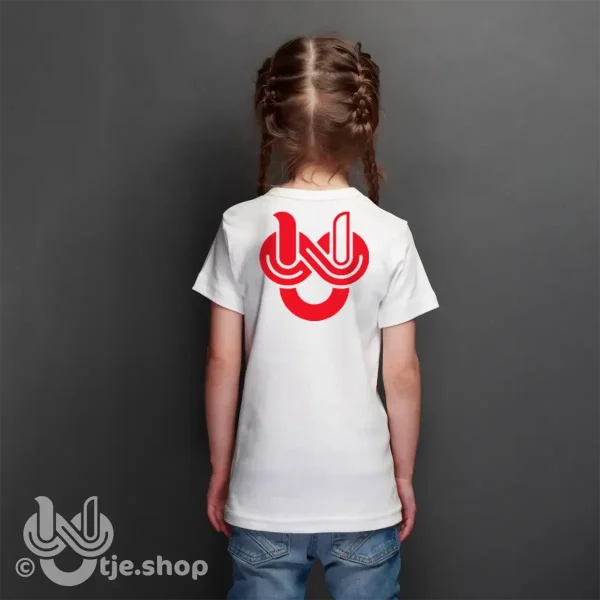 Kids Tee Soft - Infinity U'tje - red/back