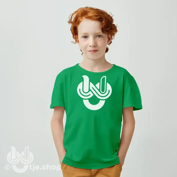 Kids Tee Soft - Infinity U'tje - white/front