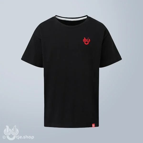 Kids Tee Soft - Infinity U'tje - red/back - Afbeelding 3