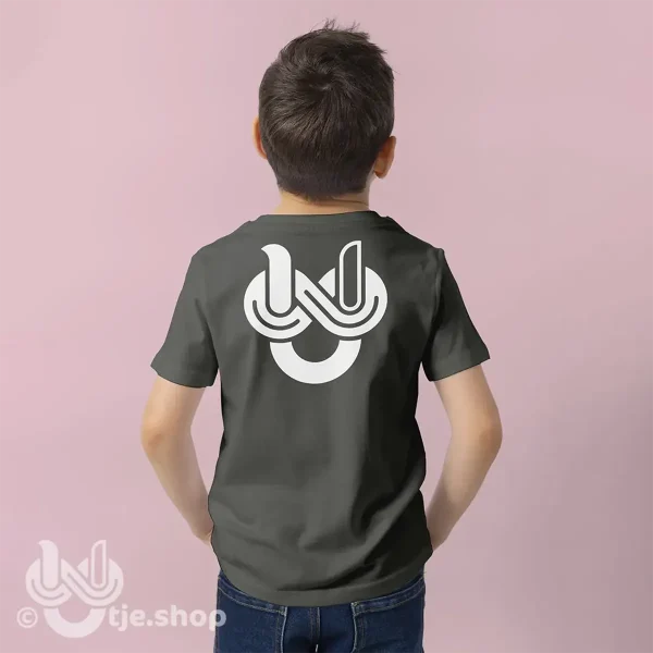 Kids Tee Soft - Infinity U'tje - white/back