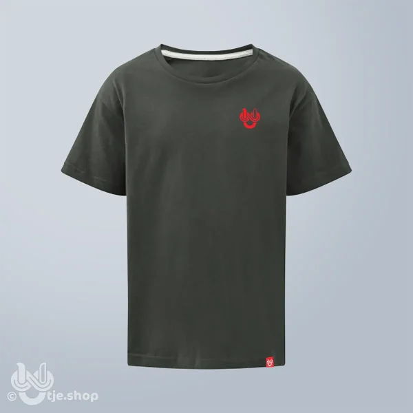 Kids Tee Soft - Infinity U'tje - red/back - Afbeelding 4