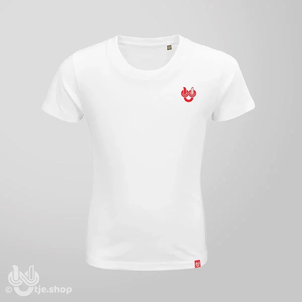 Kids Tee Bio - Infinity U'tje - red/back - Afbeelding 2