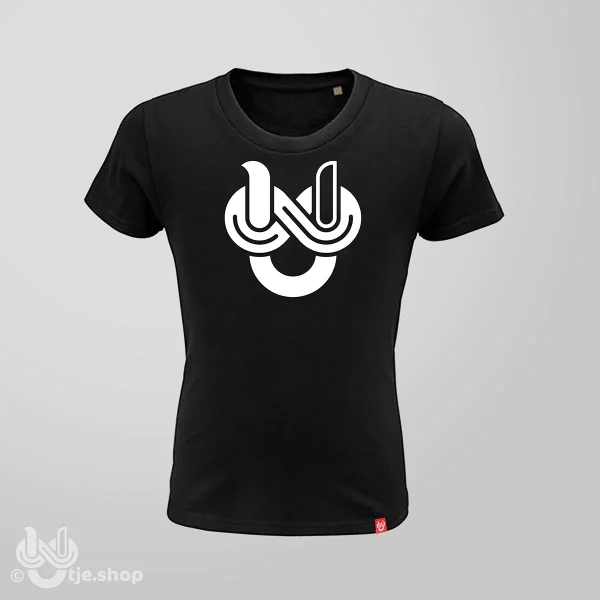 Kids Tee Bio - Infinity U'tje - white/front - Afbeelding 2