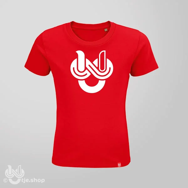 Kids Tee Bio - Infinity U'tje - white/front - Afbeelding 3