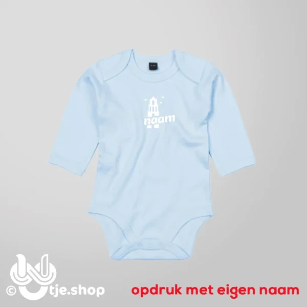 030 - U'tje Romper Eigen naam - lange mouw - Afbeelding 2