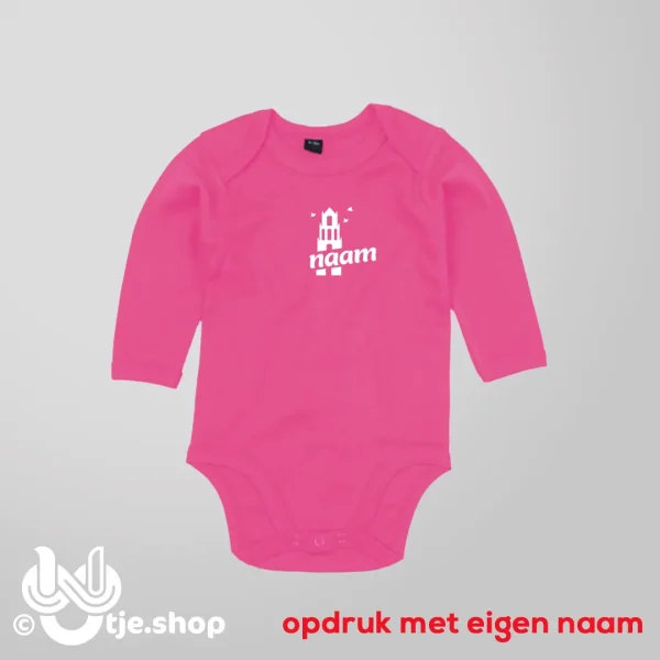 030 - U'tje Romper Eigen naam - lange mouw - Afbeelding 3