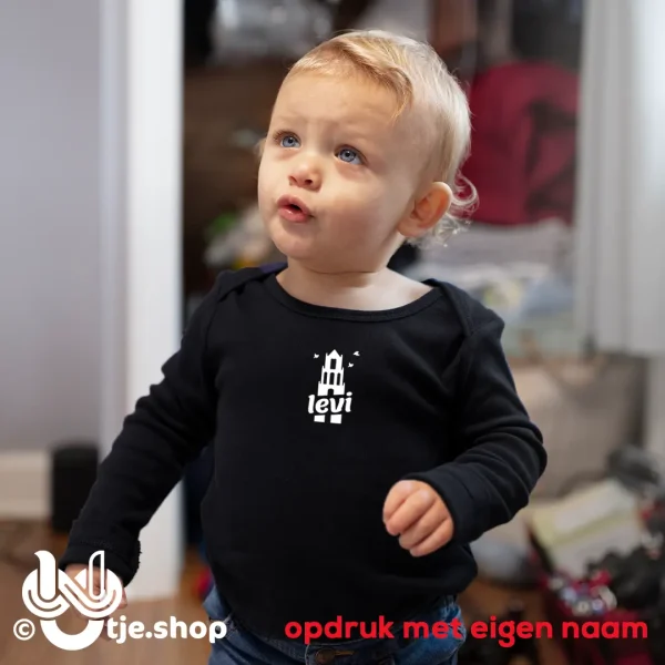 030 - U'tje Romper Eigen naam - lange mouw