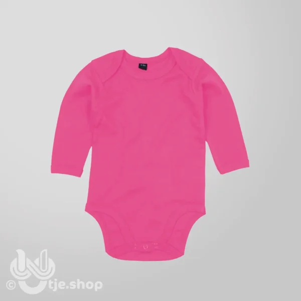 030 - Jochie of Meissie - romper lange mouw - diverse kleuren - Afbeelding 3