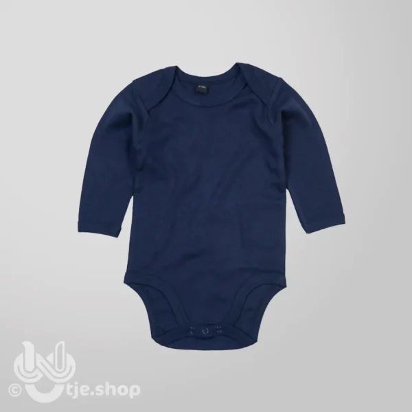 030 - Jochie of Meissie - romper lange mouw - diverse kleuren - Afbeelding 4