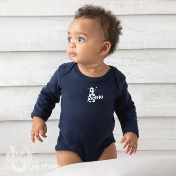 030 - Jochie of Meissie - romper lange mouw - diverse kleuren