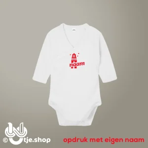 030 - Kimono Romper LS - eigen naam - diverse kleuren