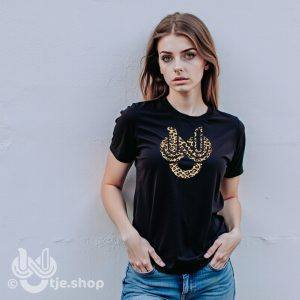 T-shirt - U in panterprint