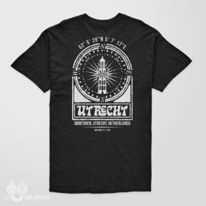 Utrecht Kompas t-shirt zwart