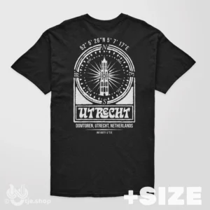 utrecht kompas opdruk tshirt